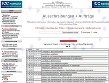 Tablet Screenshot of icc-hofmann.eu